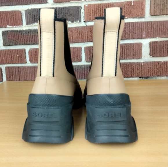 NWT Sorel Brex Waterproof Pull On Chelsea Boots in Tawny Buff Sz. 12 - Picture 8 of 11